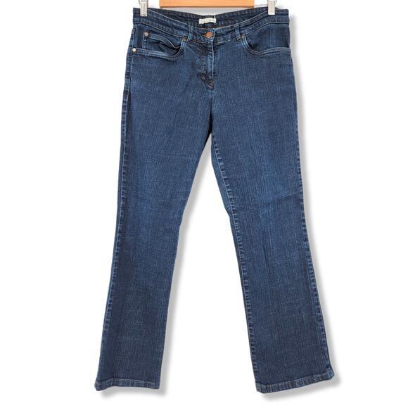 Eileen‎ Fisher Straight Leg Jeans Size S/4 Hemmed - Picture 1 of 11